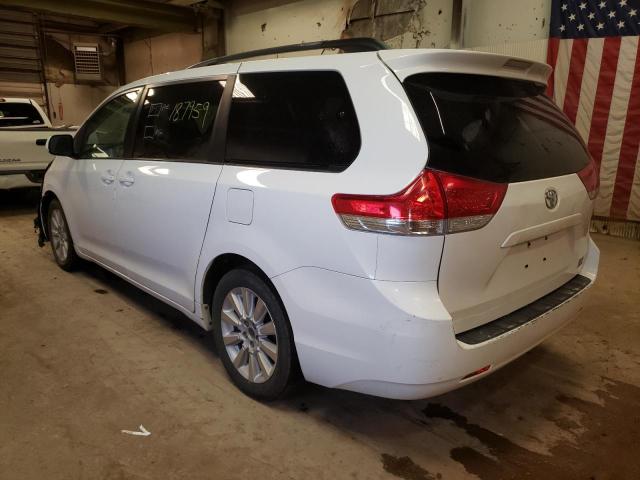 Photo 3 from auction – 2013 TOYOTA SIENNA XLE with VIN 5TDDK3DC2DS067140