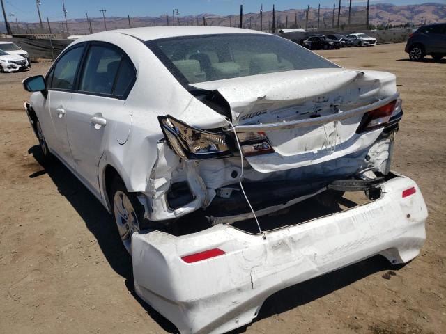 Photo 3 from auction – 2015 HONDA CIVIC LX with VIN 19XFB2F53FE297137