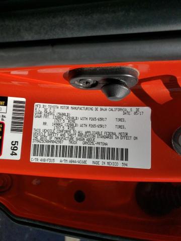 Photo 10 from auction – 2017 TOYOTA TACOMA DOU with VIN 3TMAZ5CN8HM042987