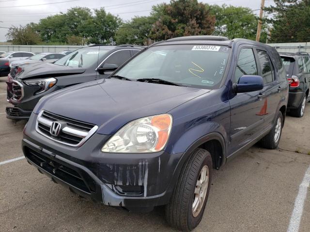 Photo 2 from auction – 2004 HONDA CR-V EX with VIN SHSRD78844U210129