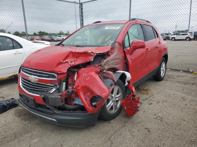 Photo 2 from auction – 2016 CHEVROLET TRAX 1LT with VIN KL7CJLSB5GB755389
