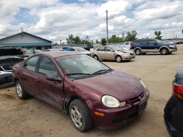 DODGE NEON 2002 with VIN 1B3ES26C32D514967 - Photo from auction