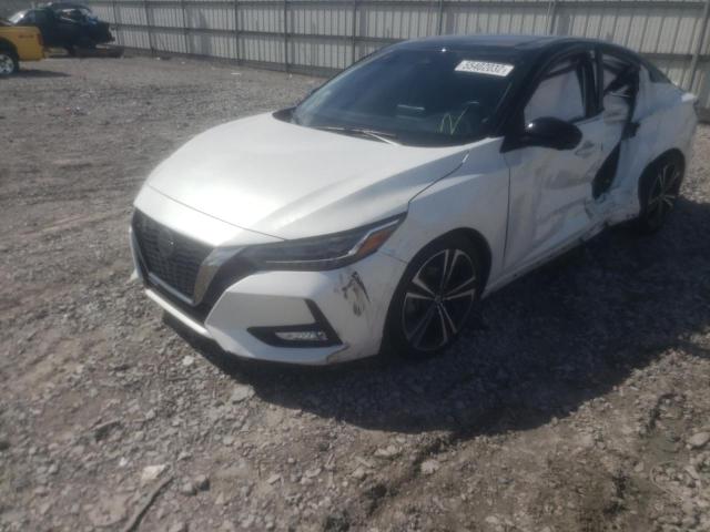 Photo 2 from auction – 2020 NISSAN SENTRA SR with VIN 3N1AB8DV1LY297988
