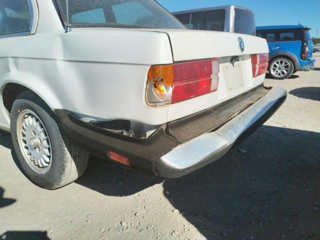 Photo 9 from auction – 1985 BMW 325 E with VIN WBAAB5403F9629324