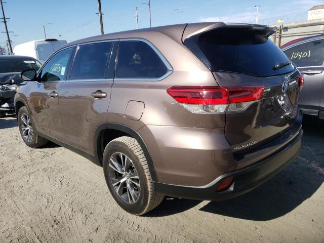 Photo 3 from auction – 2019 TOYOTA HIGHLANDER with VIN 5TDZARFH3KS050770