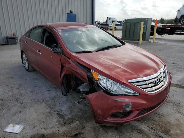 HYUNDAI SONATA SE 2013 with VIN 5NPEC4ACXDH678437 - Photo from auction