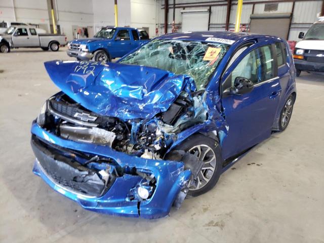 Photo 2 from auction – 2018 CHEVROLET SONIC LT with VIN 1G1JD6SH0J4102108
