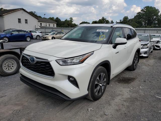 Photo 2 from auction – 2020 TOYOTA HIGHLANDER with VIN 5TDHBRCH6LS503701