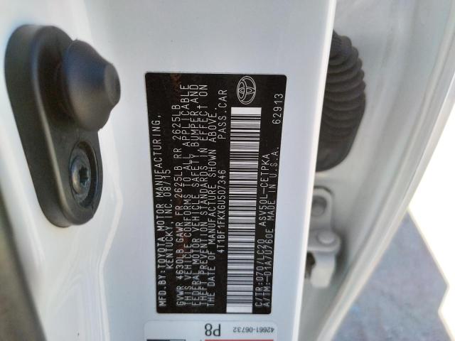 Photo 10 from auction – 2016 TOYOTA CAMRY LE with VIN 4T1BF1FKXGU507346