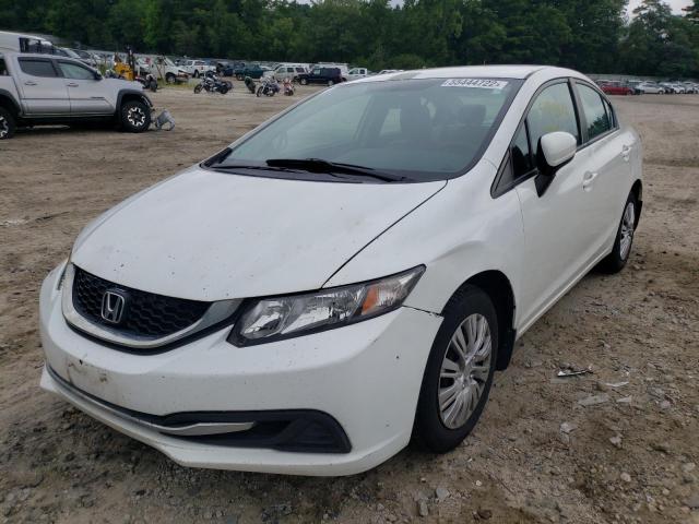 Photo 2 from auction – 2014 HONDA CIVIC LX with VIN 2HGFB2F50EH501624