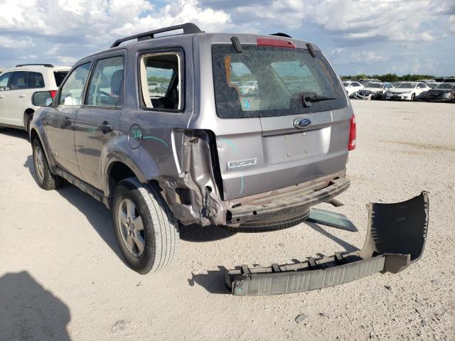 Photo 3 from auction – 2008 FORD ESCAPE XLS with VIN 1FMCU02Z38KB78168