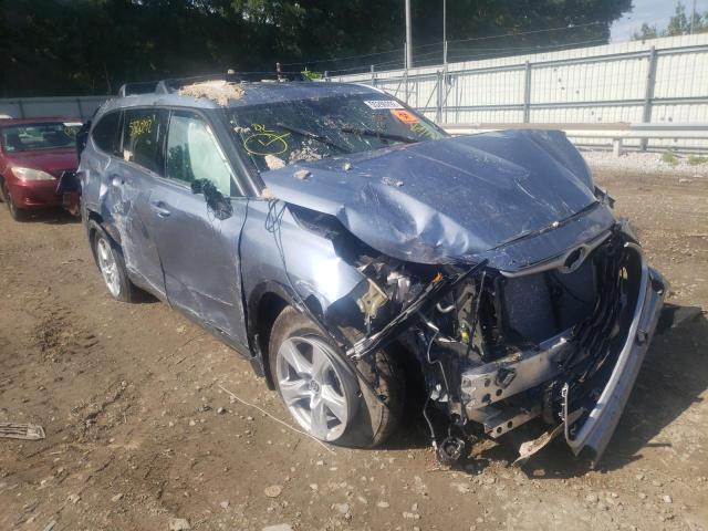 TOYOTA HIGHLANDER 2022 with VIN 5TDBZRBH7NS226868 - Photo from auction