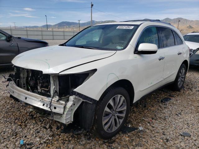 Photo 2 from auction – 2014 ACURA MDX with VIN 5FRYD4H29EB032151