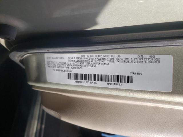 Photo 10 from auction – 2006 SUBARU LEGACY OUT with VIN 4S4BP86C364361837
