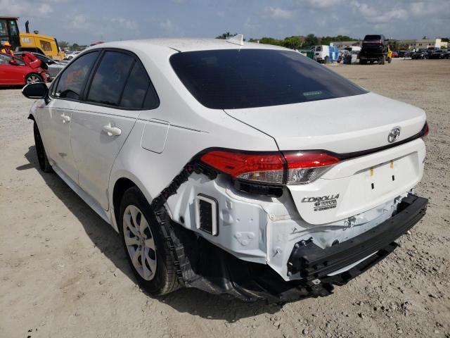 Photo 3 from auction – 2021 TOYOTA COROLLA LE with VIN JTDEPMAE4MJ173877