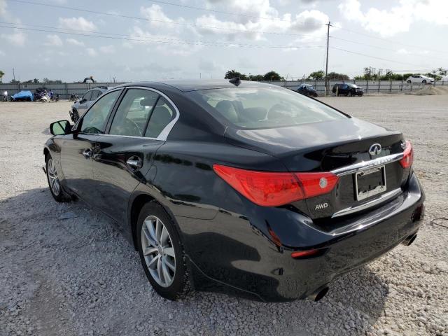 Photo 3 from auction – 2016 INFINITI Q50 PREMIU with VIN JN1EV7AR8GM340810