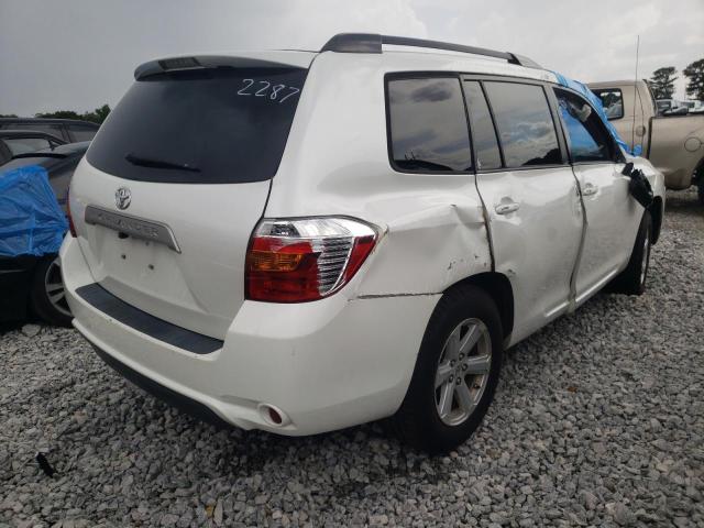 Photo 4 from auction – 2010 TOYOTA HIGHLANDER with VIN 5TDZA3EH6AS002287