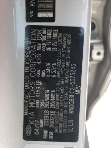 Photo 10 from auction – 2017 KIA NIRO FE with VIN KNDCB3LC2H5075246