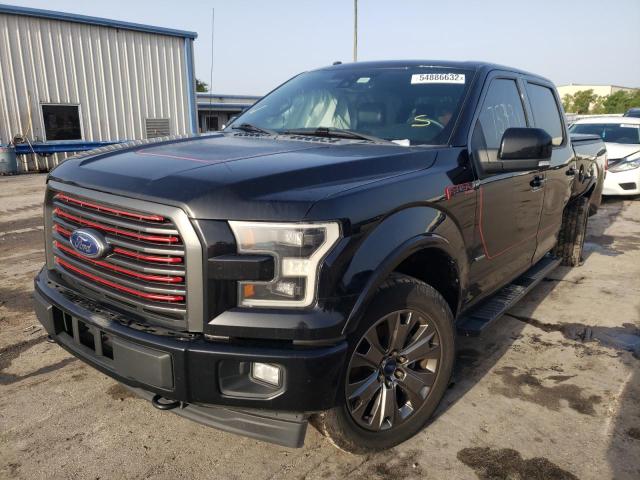 Photo 2 from auction – 2017 FORD F150 SUPER with VIN 1FTEW1EG0HFB06344