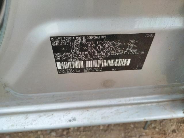 Photo 10 from auction – 2007 TOYOTA RAV4 with VIN JTMBD33V175067189