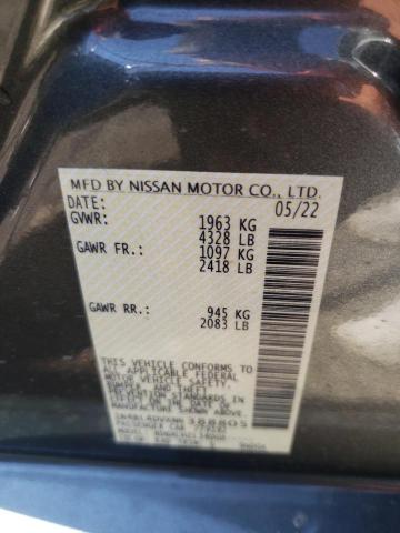 Photo 10 from auction – 2022 NISSAN ALTIMA SV with VIN 1N4BL4DVXNN388805