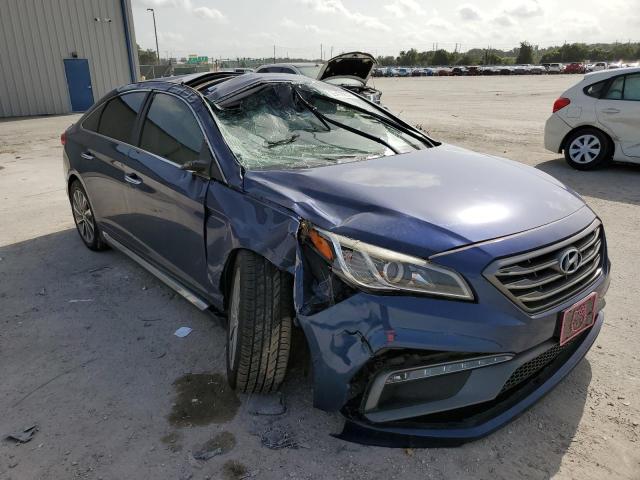 HYUNDAI SONATA SPO 2017 with VIN 5NPE34AF5HH560702 - Photo from auction