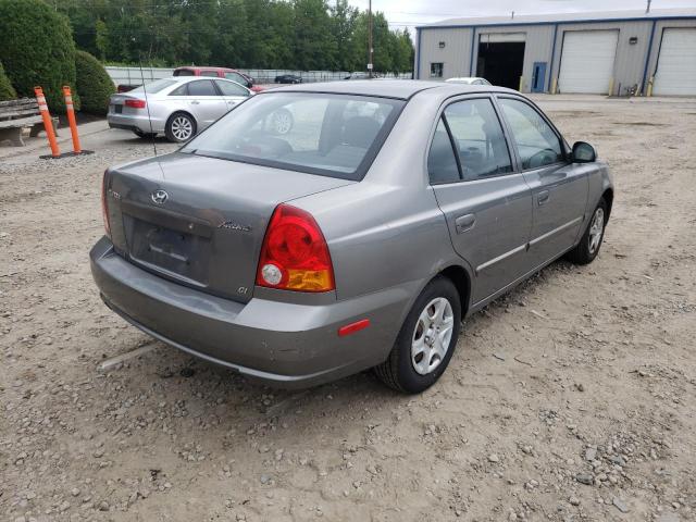 Photo 4 from auction – 2003 HYUNDAI ACCENT with VIN KMHCG45C43U443425