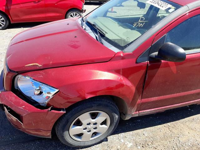 Photo 10 from auction – 2007 DODGE CALIBER SE with VIN 1B3HB28B67D389701