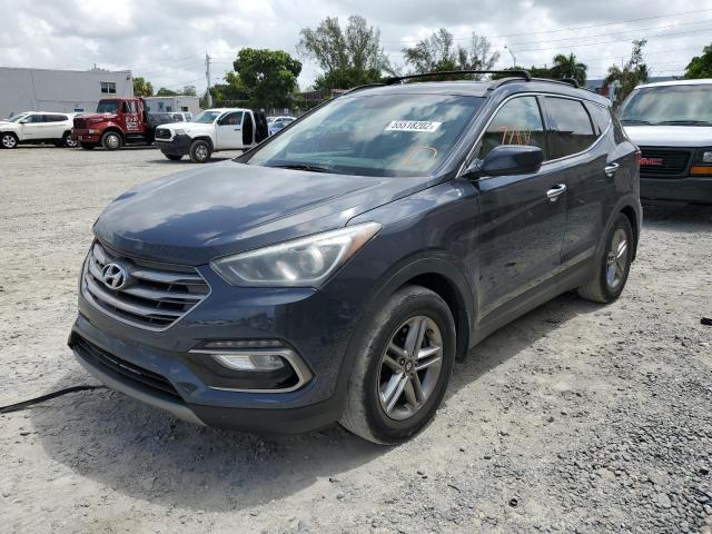 Photo 2 from auction – 2017 HYUNDAI SANTA FE S with VIN 5NMZU3LB4HH031693