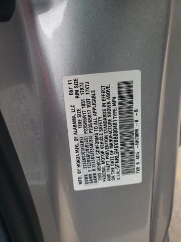 Photo 10 from auction – 2011 HONDA ODYSSEY EX with VIN 5FNRL5H6XBB080481