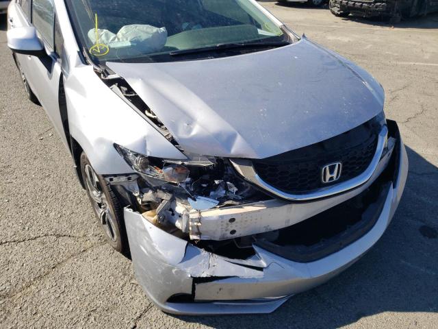 Photo 9 from auction – 2013 HONDA CIVIC LX with VIN 2HGFB2F5XDH554572