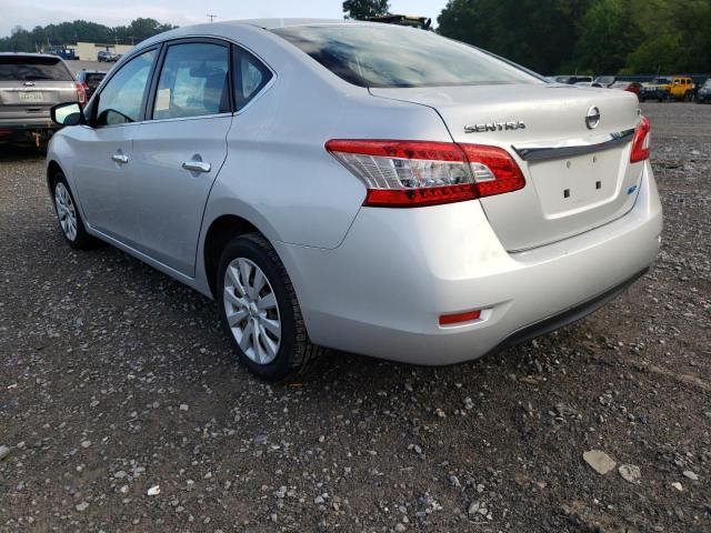 Photo 3 from auction – 2014 NISSAN SENTRA S with VIN 3N1AB7AP1EY241374