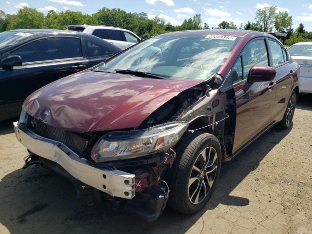 Photo 2 from auction – 2015 HONDA CIVIC EX with VIN 19XFB2F81FE227579