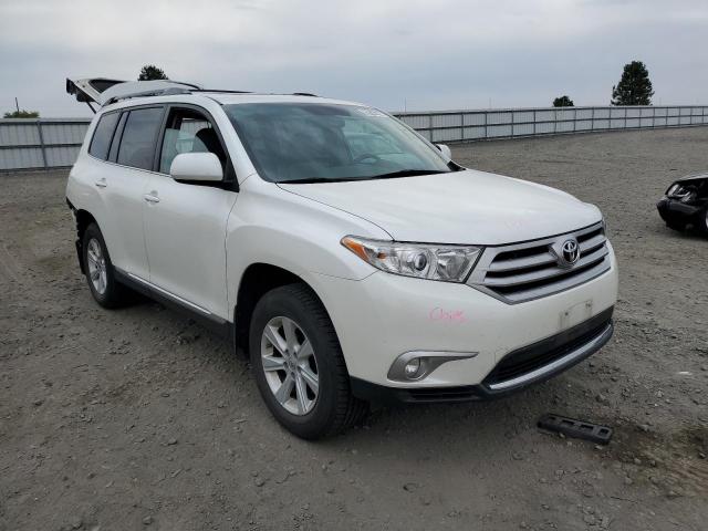 TOYOTA HIGHLANDER 2012 with VIN 5TDBK3EHXCS093789 - Photo from auction