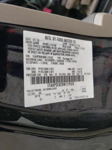 Photo 10 from auction – 2011 FORD FOCUS S with VIN 1FAHP3EN2BW119503