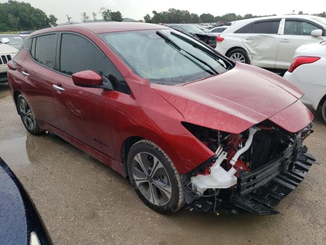 NISSAN LEAF S 2018 with VIN 1N4AZ1CP0JC312981 - Photo from auction