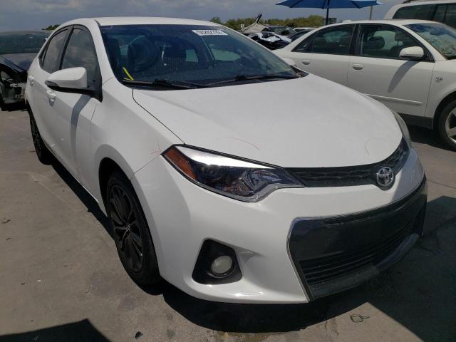 TOYOTA COROLLA L 2015 with VIN 2T1BURHE0FC467130 - Photo from auction