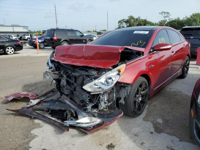 Фото 2 с аукциона – 2012 HYUNDAI SONATA HYB с VIN KMHEC4A41CA060580