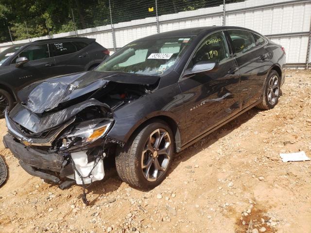 Photo 2 from auction – 2021 CHEVROLET MALIBU LT with VIN 1G1ZD5ST3MF077764