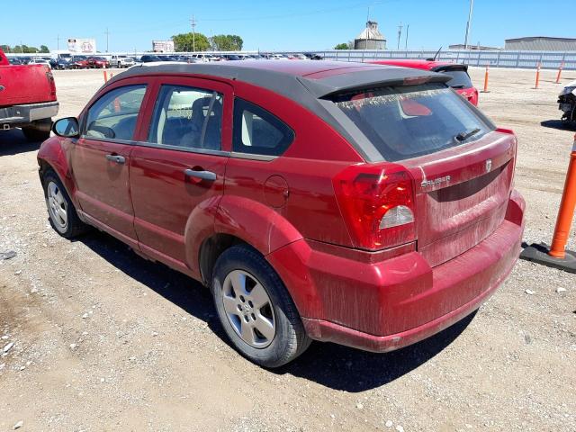 Photo 3 from auction – 2007 DODGE CALIBER SE with VIN 1B3HB28B67D389701