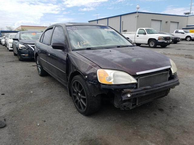 Photo 1 from auction – 2001 HONDA CIVIC EX with VIN 2HGES26731H528551