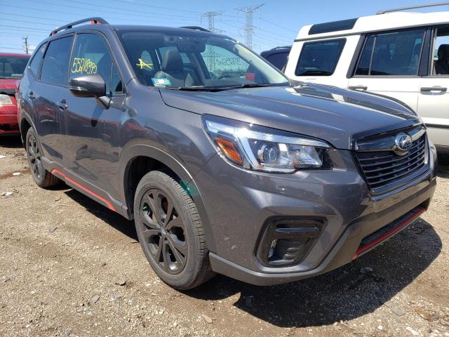 SUBARU FORESTER S 2020 with VIN JF2SKARC7LH605341 - Photo from auction
