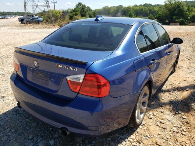 Photo 4 from auction – 2007 BMW 335 I with VIN WBAVB73587VH21521