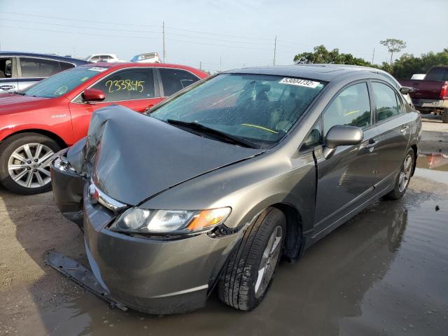 Photo 2 from auction – 2008 HONDA CIVIC EX with VIN 2HGFA16818H309883