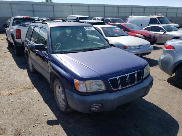 SUBARU FORESTER 2002 with VIN JF1SF635X2H707649 - Photo from auction