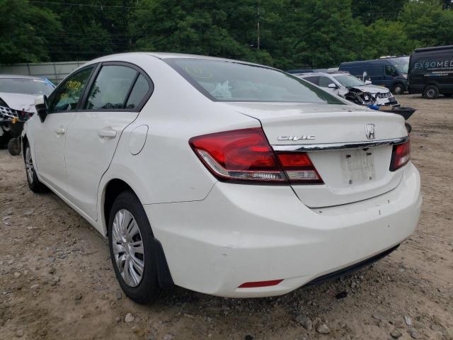 Photo 3 from auction – 2014 HONDA CIVIC LX with VIN 2HGFB2F50EH501624