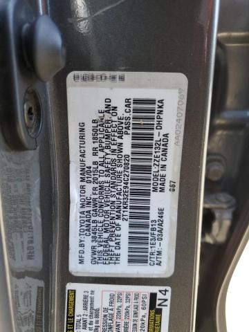 Photo 10 from auction – 2004 TOYOTA COROLLA MA with VIN 2T1KR32E94C270820