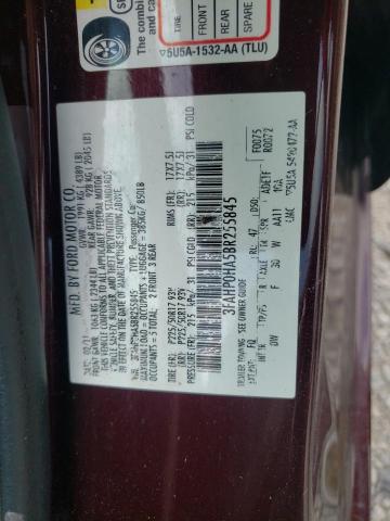 Photo 10 from auction – 2011 FORD FUSION SE with VIN 3FAHP0HA5BR255845