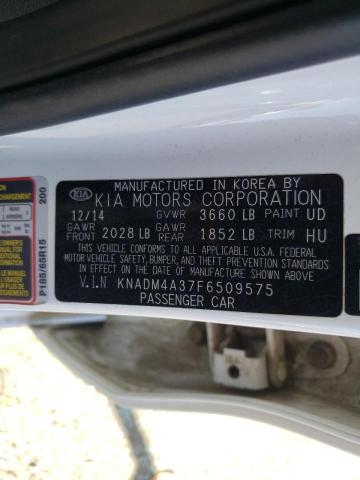 Photo 10 from auction – 2015 KIA RIO LX with VIN KNADM4A37F6509575