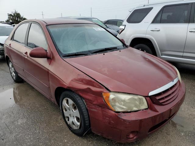 KIA SPECTRA LX 2004 with VIN KNAFE121445017199 - Photo from auction